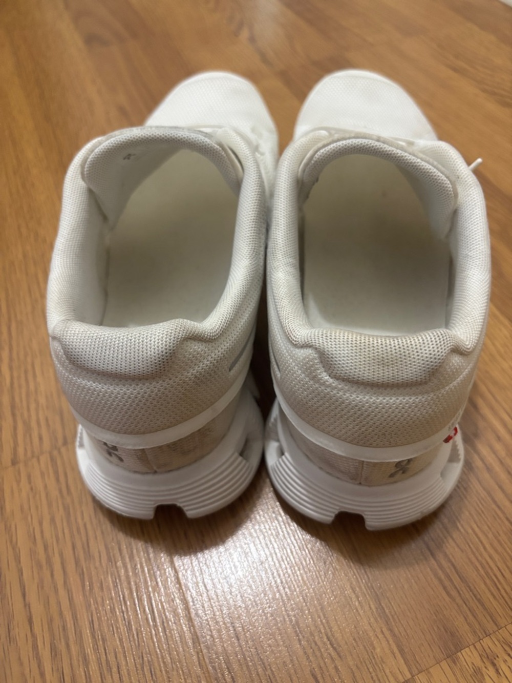 On Running All White Cloud Sneakers - Picture 3 of 10